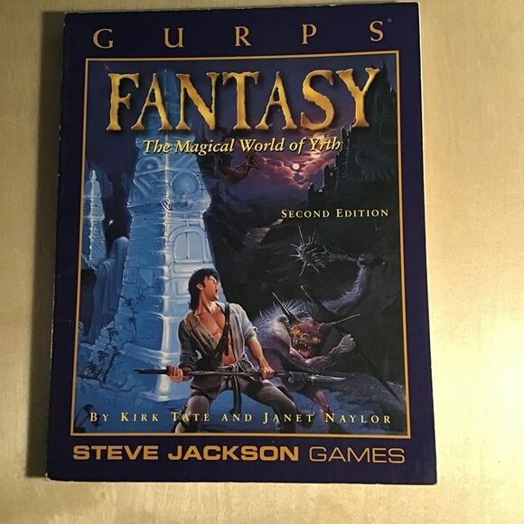 GURPS Fantasy The Magical World of Yrth Steve Jackson Games - Picture 1 of 2